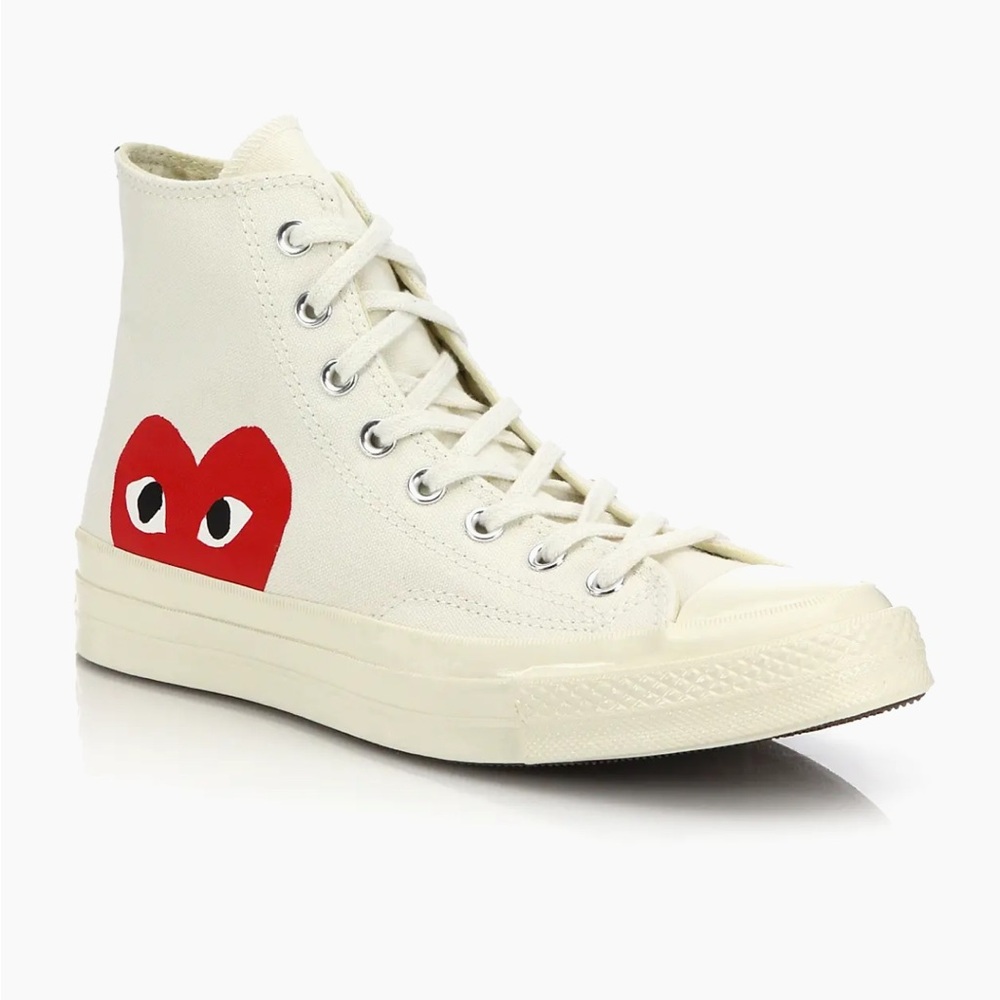 Comme des Garçons PLAY x Converse Men's Chuck Taylor All Star High-Top
Sneakers